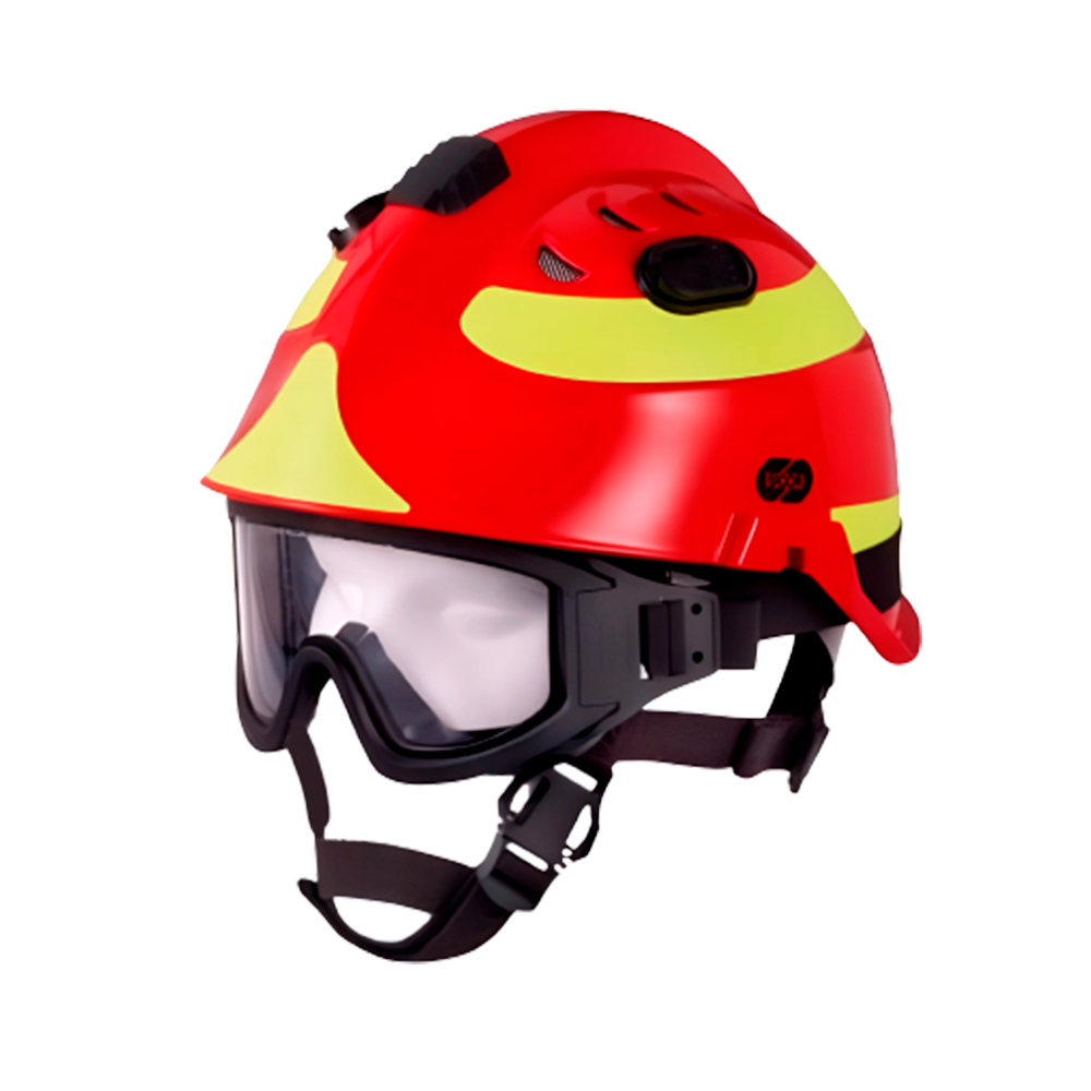 Capacete de bombeiro florestal